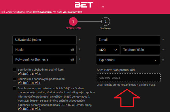 Bet-X casino promo code 2024