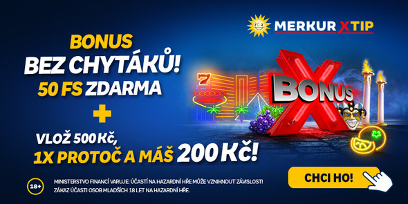 Registrační casino bonus Merkur