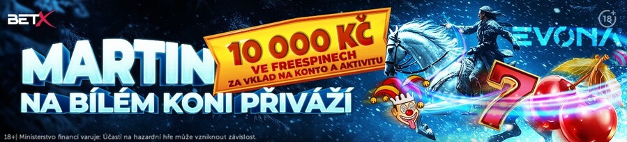 Získejte až 10 000 Kč ve free spinech